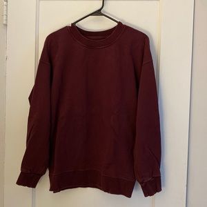 LULULEMON OVERSIZED SWEATER SIZE XS